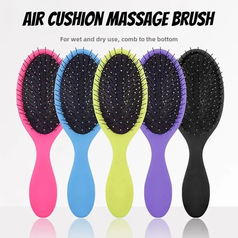 Detangling Hair Brush Women Scalp Massage Comb Anti Static Airbag Hair Comb Wet Dry Hairbrush Head Massager Salon Styling Tools