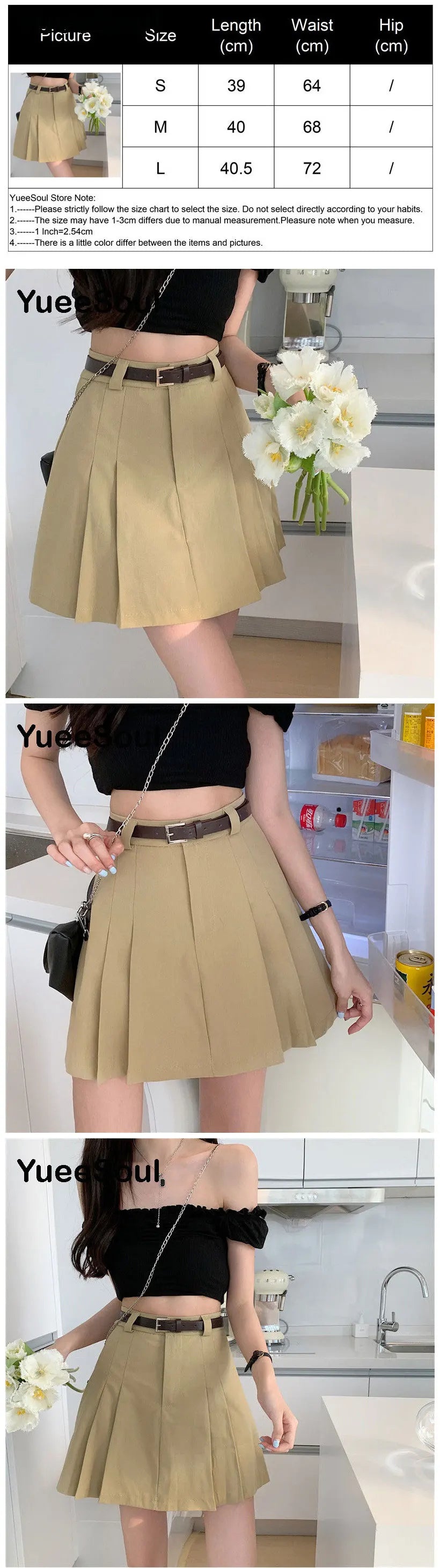 Brown Mini Skirts 2023 New Y2K Vintage High Waist Women Pleated Skirt Chic Sweet Cute Preppy Style Casual 90s E Girl Dance Skirt
