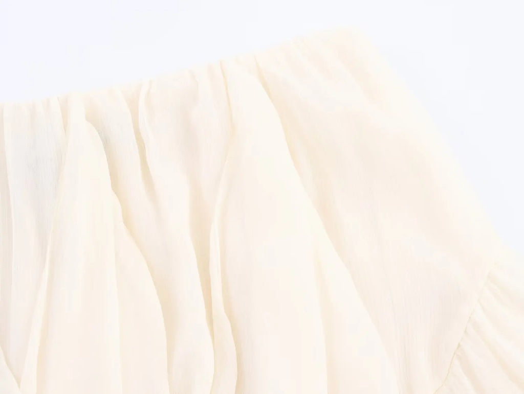 Irregular Ruffles Cake Skirt Pleated Cake Womens Skirt High Waist Faldas Mujer Japan Style Eleganr Skirts Spring Summer 2025