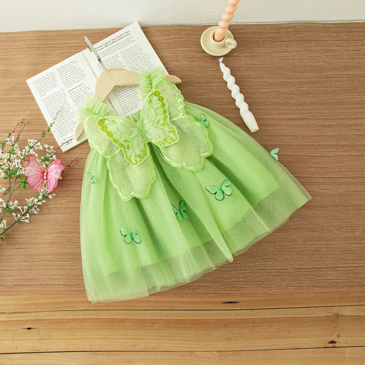 Baby Girls' Dress Summer Cute Mesh Princess Girls' Dress Sweet Birthday Party Baby Dress Baby Girl Clothing