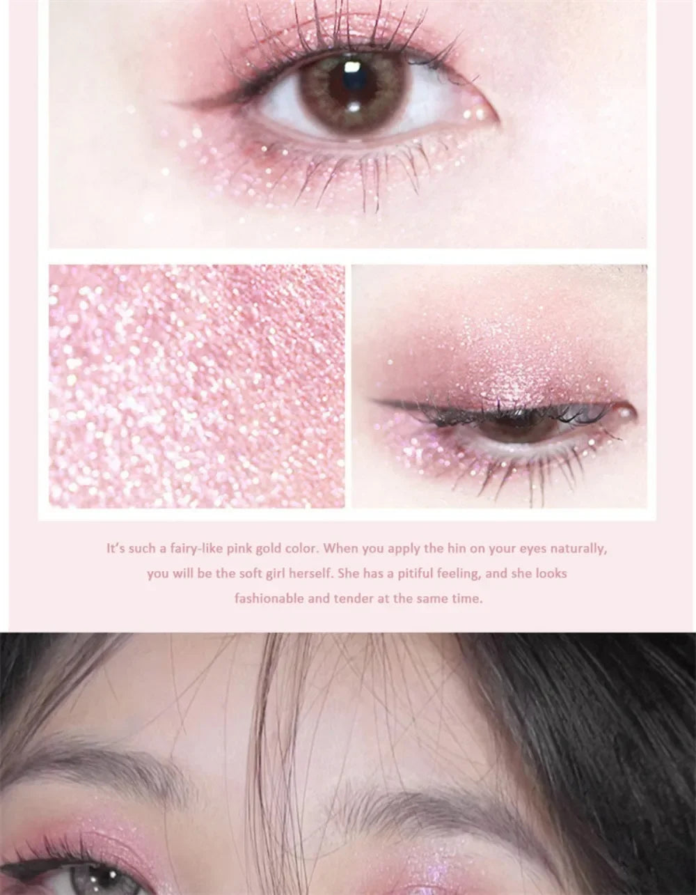 Pearlescent Eyeshadow Stick Pencil Glitter Eyeshadow Waterproof Shimmer Silkworm Liner Pen High-gloss Cosmetics Beauty Makeup