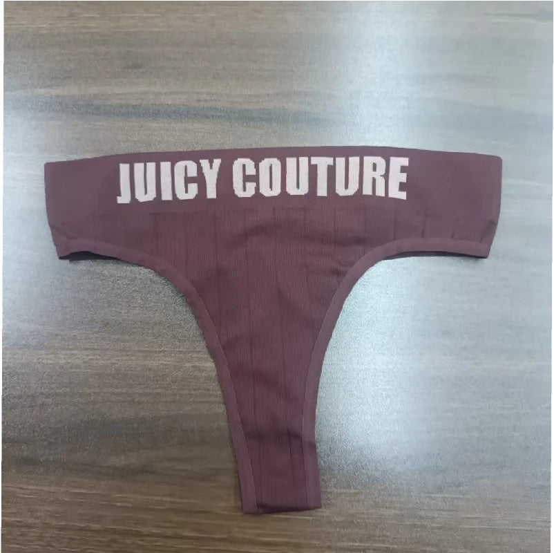 Women'S'S Panties Sexy Juicy Couture Style Underwear Sexy Hot Lingerie T-Pants For Ladies Thongs Japanese Women'S Seamless G-String