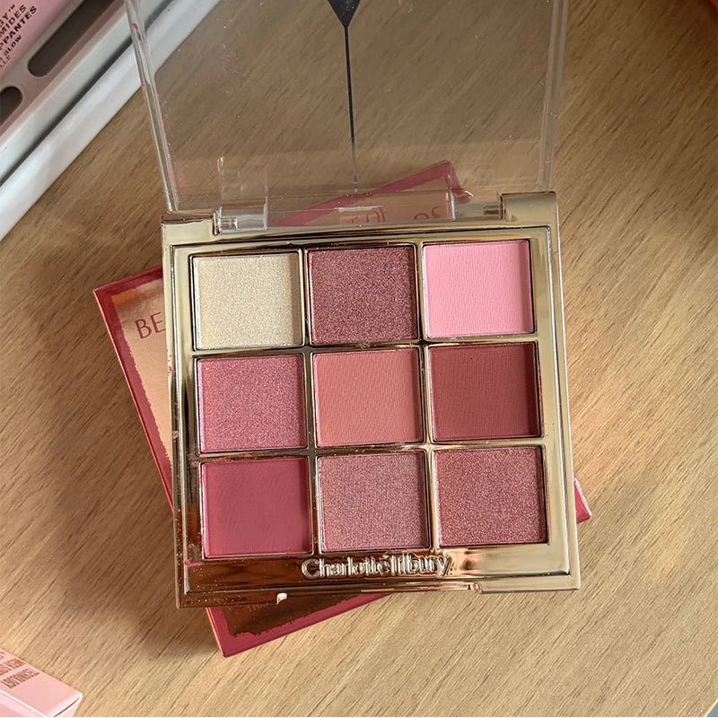 fashion Easy Apply Blusher Lasting Brighten Charlotte Makeup Tilbury 4/6/9 Colors Eye Shadow Disc Waterproof Eye Shadow Palette