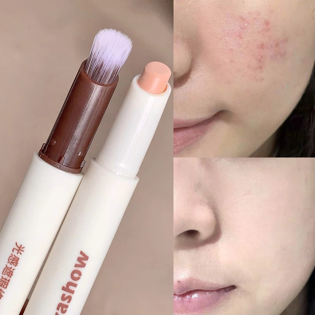 Face Concealer Pen Long Lasting Cover Dark Circles Corrector Contour Concealers Stick High Gloss Brighten Face Cosmetic Makeup