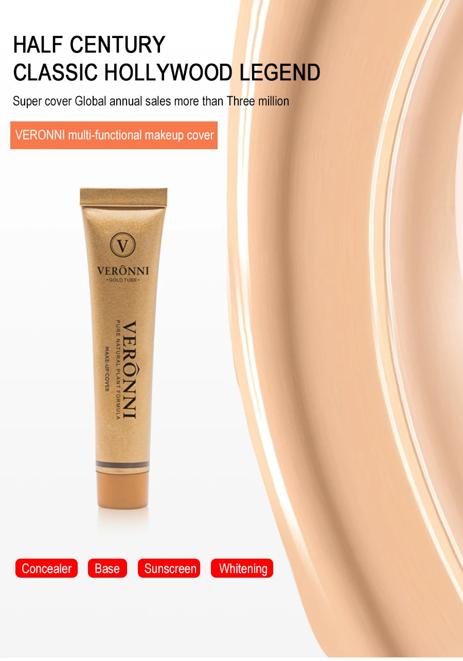 14 Shades of Matte Concealer - Complete Coverage Formula,Long-Lasting,Waterproof Foundation Makeup Contouring for Face And Body