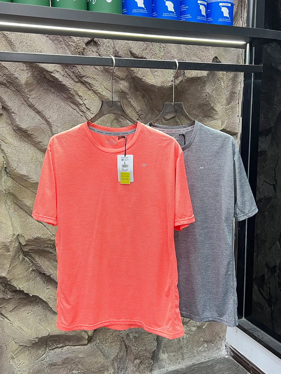 North America Golf Series Reflective Men's Summer New Lightweight Breathable round Neck Sport Quick Dry Short Sleeve T-shirt