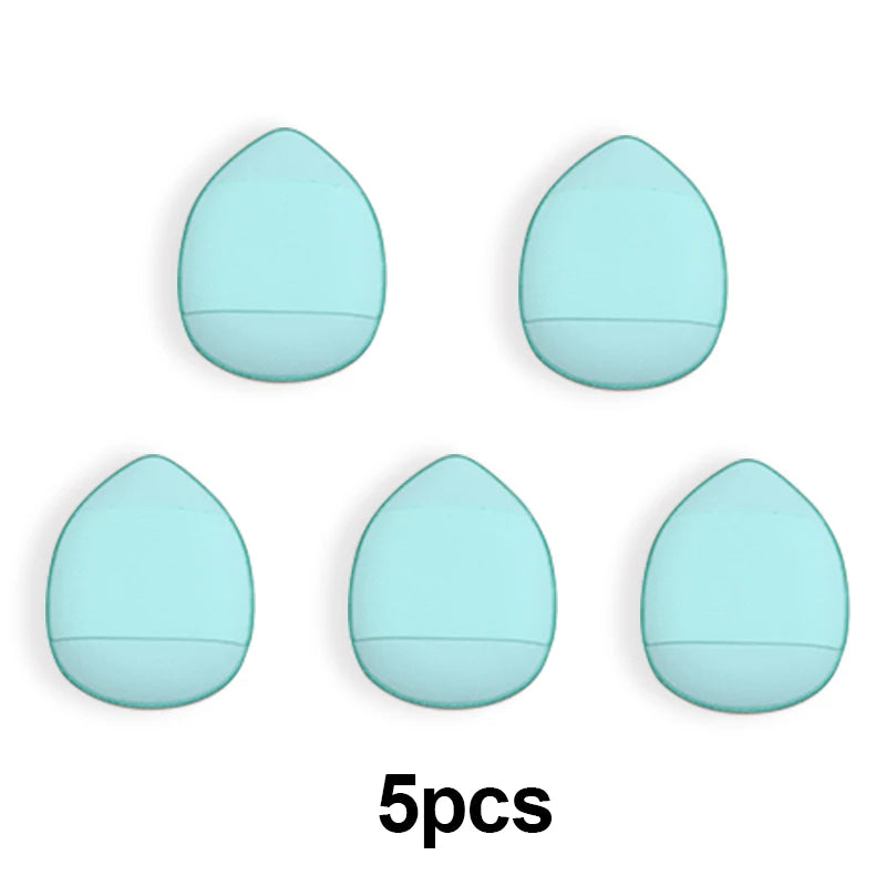 Mini Finger Puff Foundation Sponge For Beginners Air Cushion Quick Blend Flawless Concealer BB Cream Application