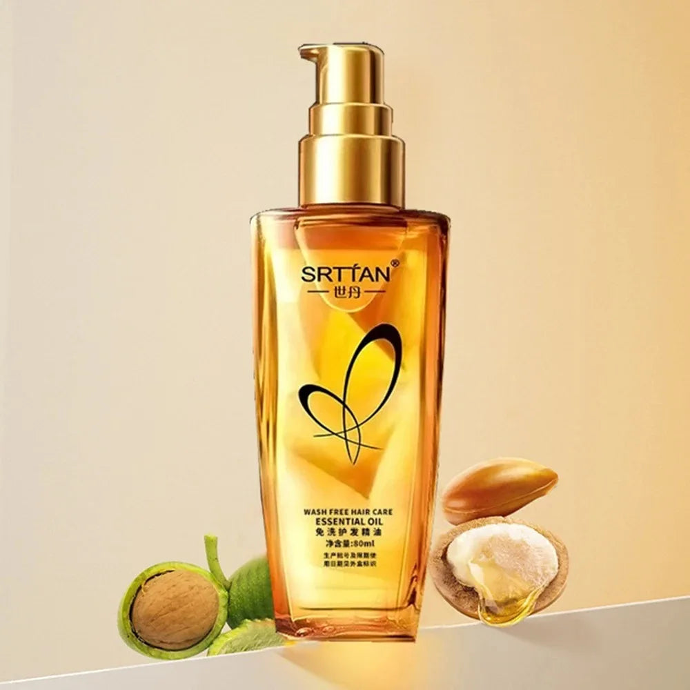 1Pc wig care Leave-In Hair Essential Oil, Hydrating & Smooth, Anti-Frizz & Split End  Hair Oil for All Hair Types