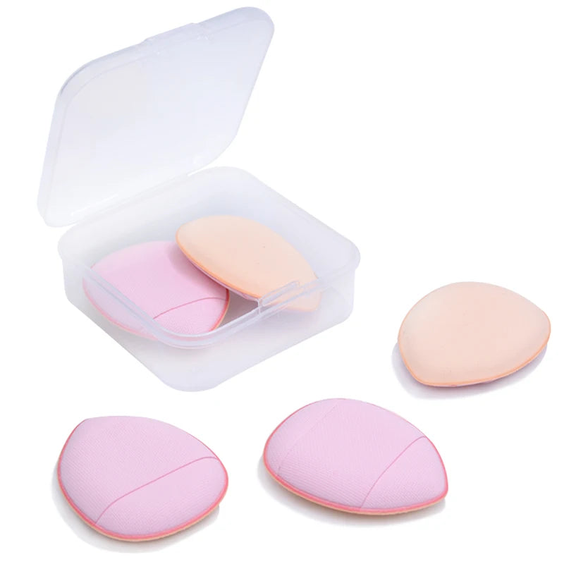 Mini Finger Puff Foundation Sponge For Beginners Air Cushion Quick Blend Flawless Concealer BB Cream Application