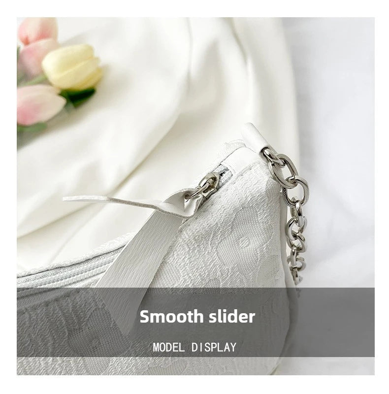 Fashion Felt Shoulder Bags for Women Small Casual Underarm Bag Female Hand Crossbody Bags for Women
