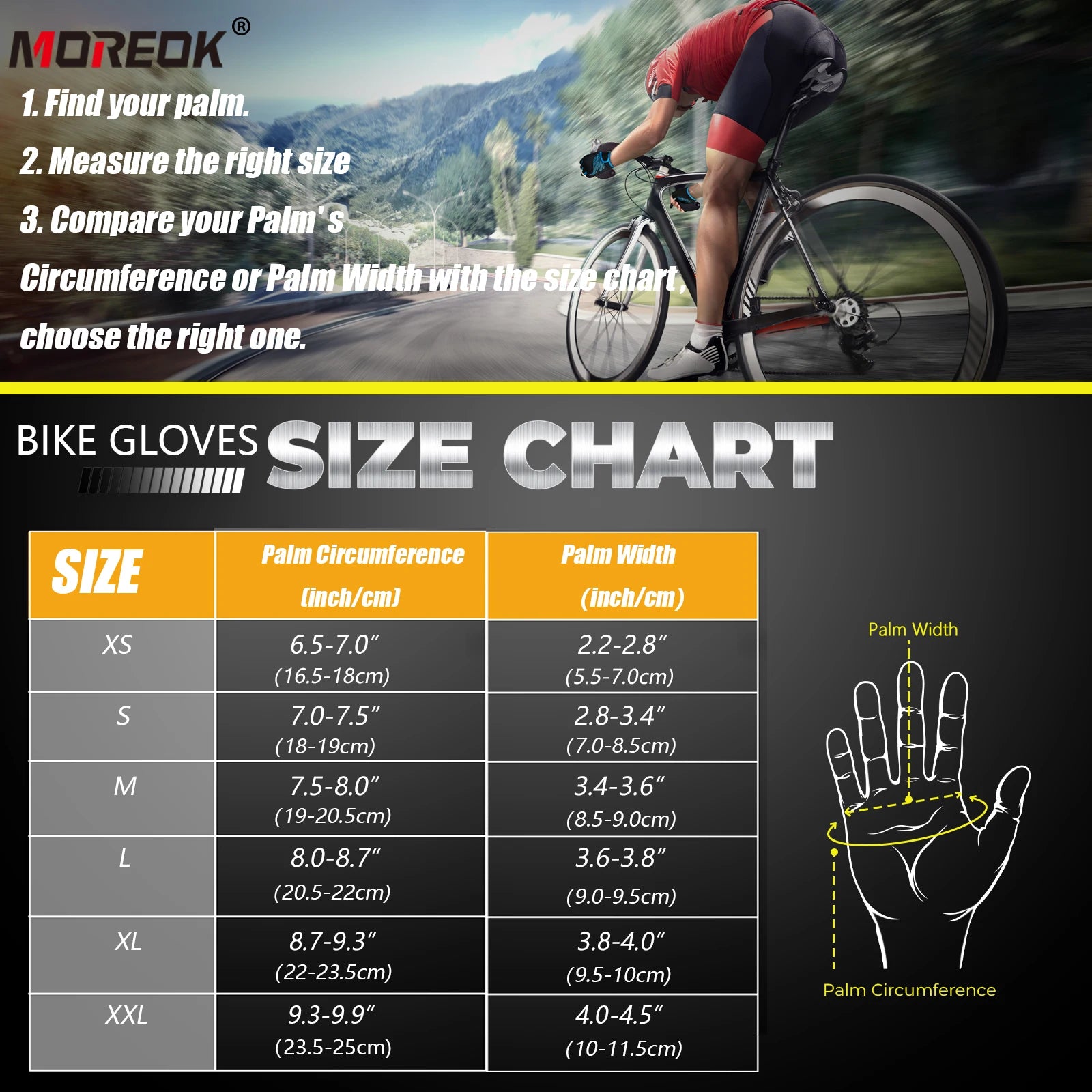 Racing Gloves Motocross Sports Gloves Breathable Non-slip MTB Road Bike Cycling Gloves Touch Screen Bicycle Gloves Men Women