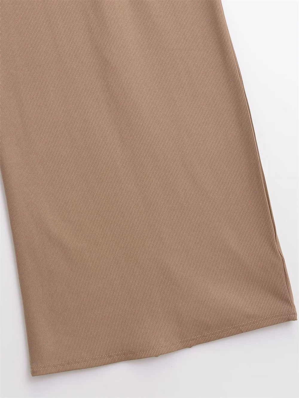 Short Sleeve Women Long Dresses Thin Style Crewneck Summer Solid Color Dress Commute Short Sleeve New Leisure Women Dress
