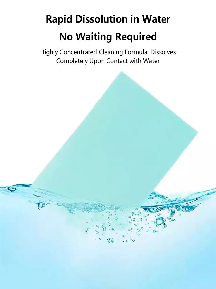 Powerful Limescale Remover Floral Scent Toilet Cleaning Tablets Long Lasting Fragrance Bathroom Bowl Odor Eliminator Household