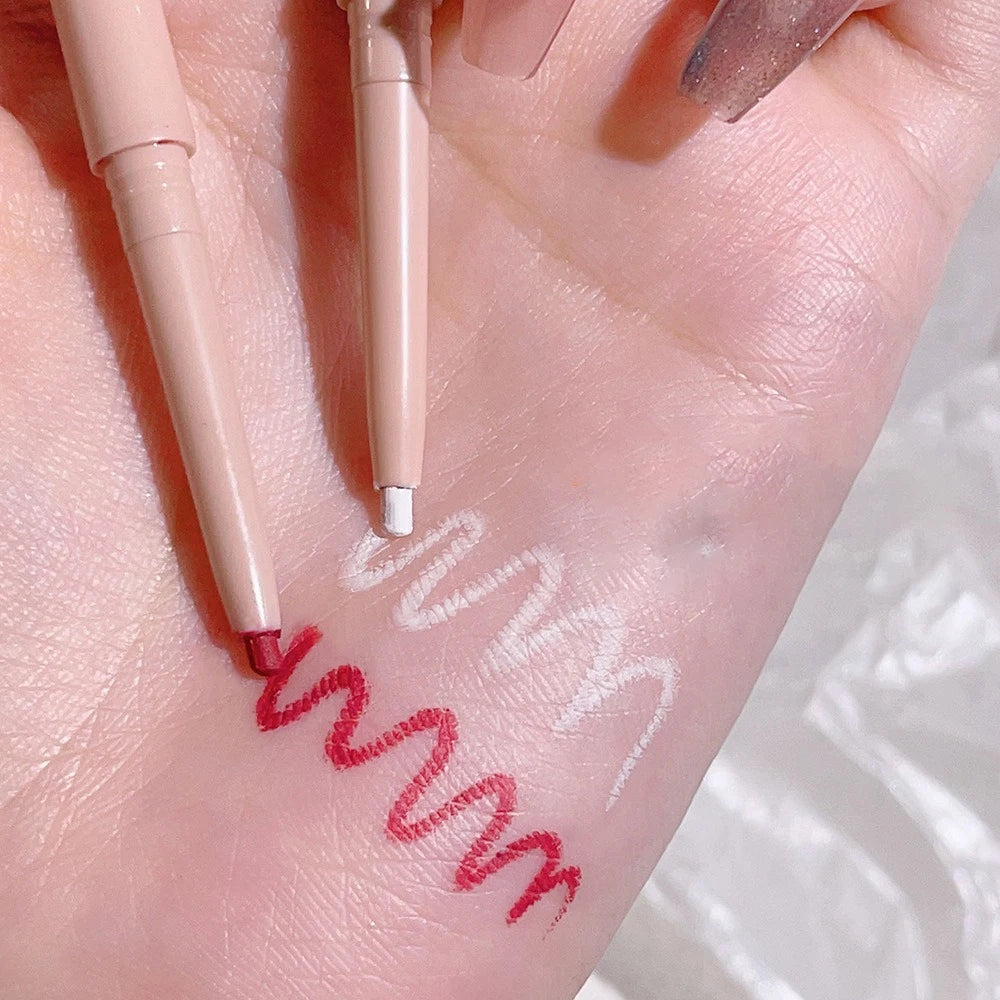 Ultra-fine Gel Eyeliner Pencil Rose Brown Under Eye Liner Pen Waterproof Matte Aegyosal Lying Silkworm Quick Drying Eyes Makeup