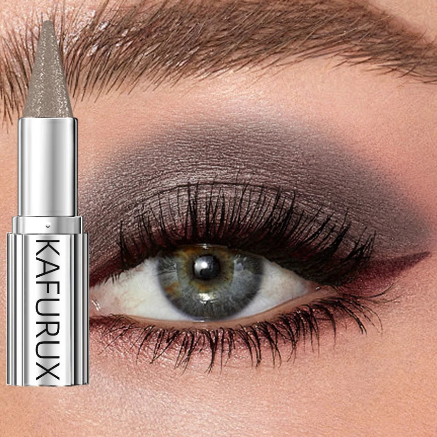 Waterproof Eyeshadow Sticks Set 12 Colors Long Lasting High Pigment Shimmer Metallic Glitter For Bold Eye Makeup Lovers