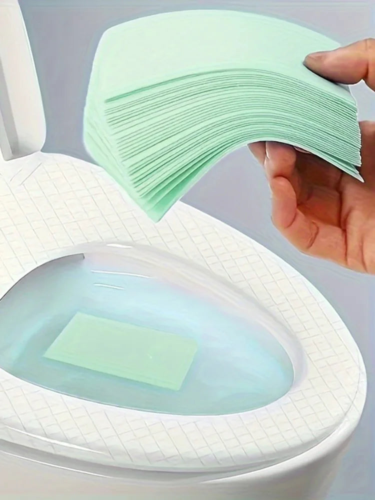 Powerful Limescale Remover Floral Scent Toilet Cleaning Tablets Long Lasting Fragrance Bathroom Bowl Odor Eliminator Household