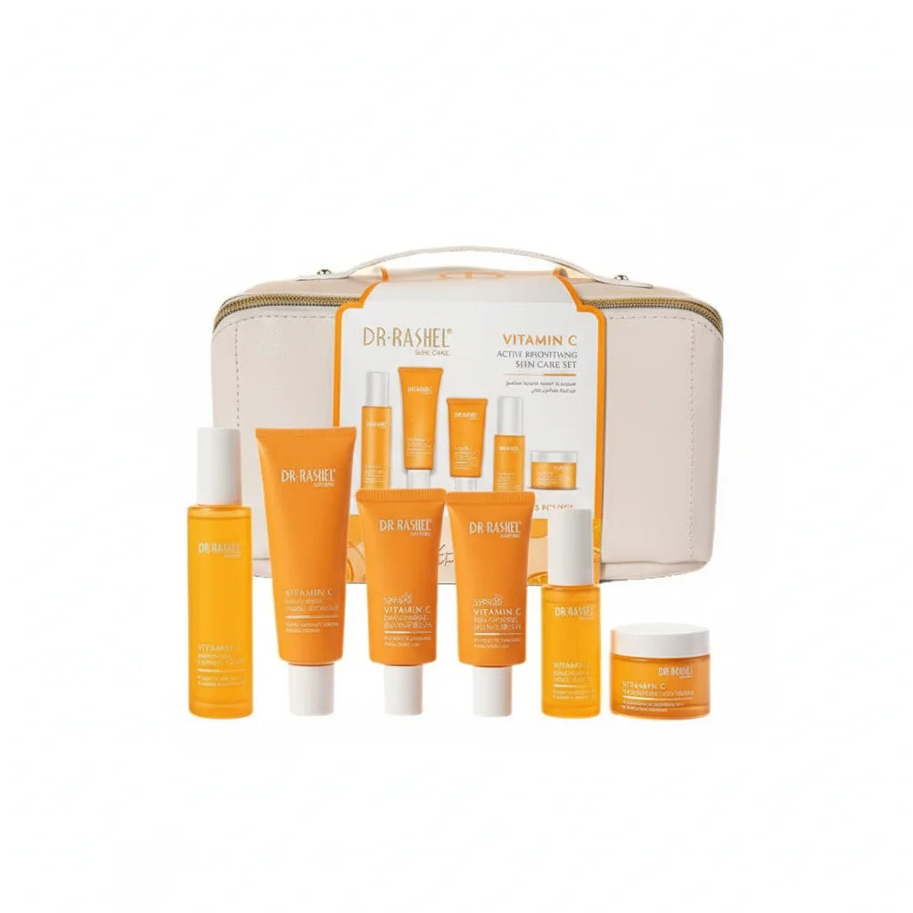 DR.RASHEL Available All Seasons Portable Vitamin c Active Brightening Skin Care Set