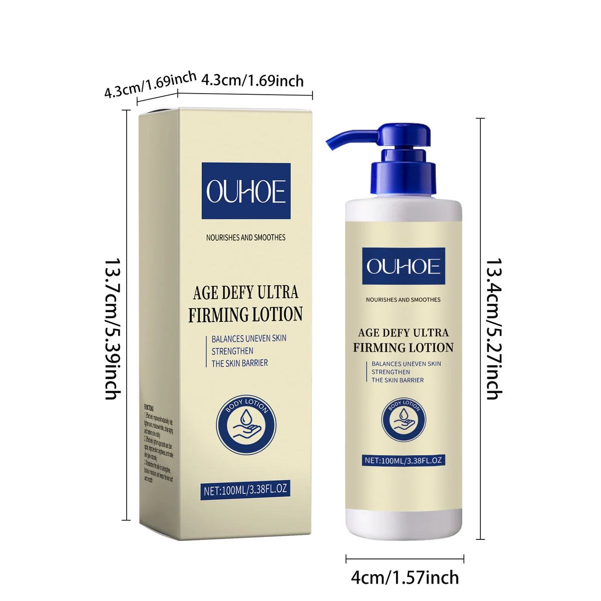 OUHOE Anti-Aging Firming Body Lotion - Moisturizing Cream 100ml
