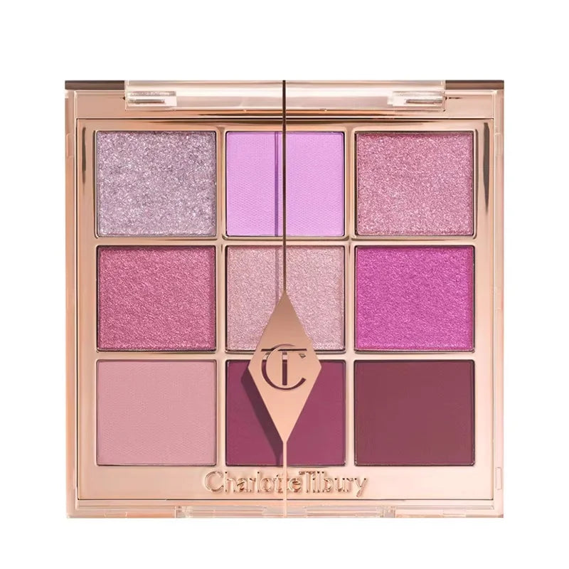 Fashion Ct Portable Matte Eyeshadow Palette Nine Color Easy To Apply For Women Everyday