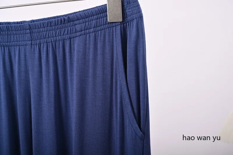 Women's Modal Pajama Pants - Casual Loose Straight Leg Sleep Bottoms