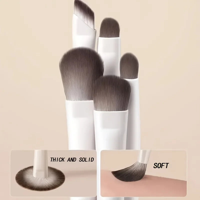 5-Piece Eye Makeup Brush Set Perfect Travel Companion and Gift for Friends, Girlfriends, and Wives