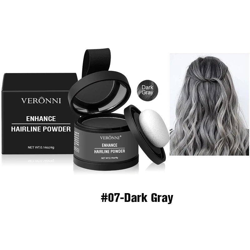 Hairline Shadow Powder,Instantly Conceal Hairline And Hair Root, Waterproof Hairline Powder Filler,Hair Root Cover,Scalp Powder