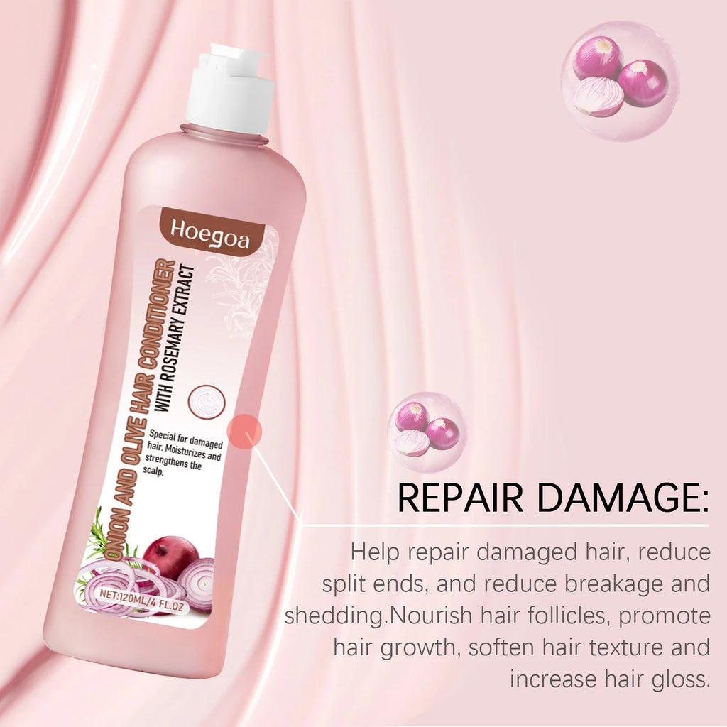 Onion and Rosemary Hair Shampoo and Conditioner Set - 240ml