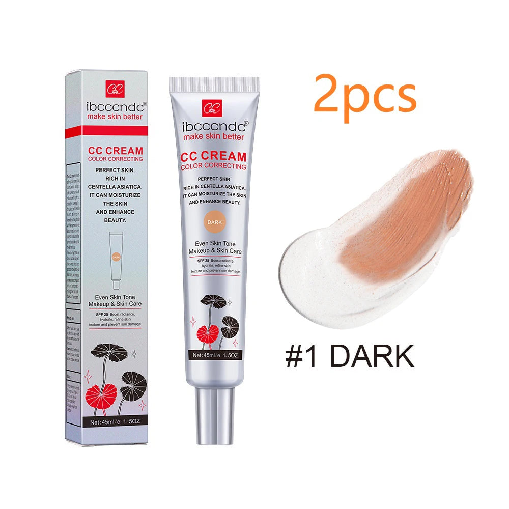 Erborian CC Cream Concealer Hydrating Full Coverage Foundation For Women Radiant Flawless Finish