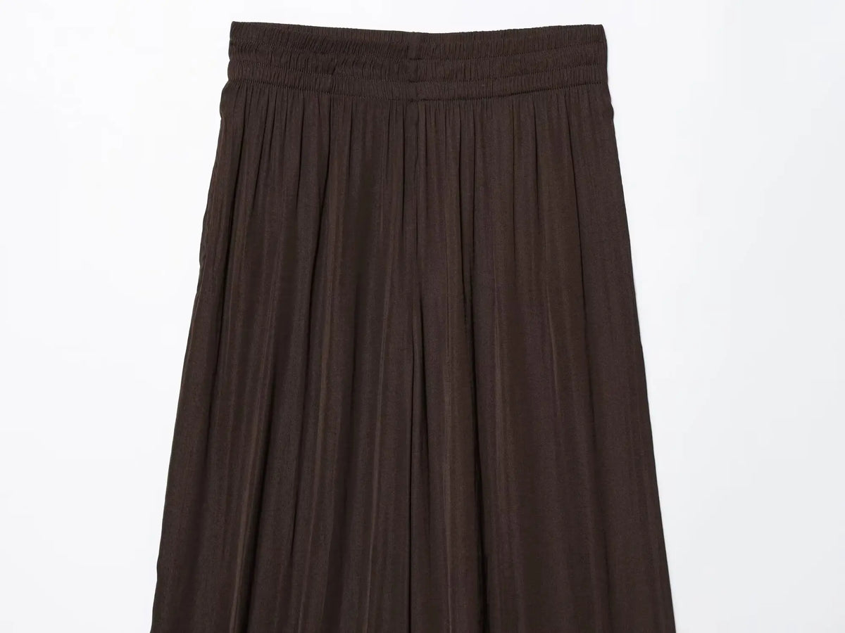 KONDALA Women's Wide Leg Pants - Casual Elastic Waist Trousers Pink