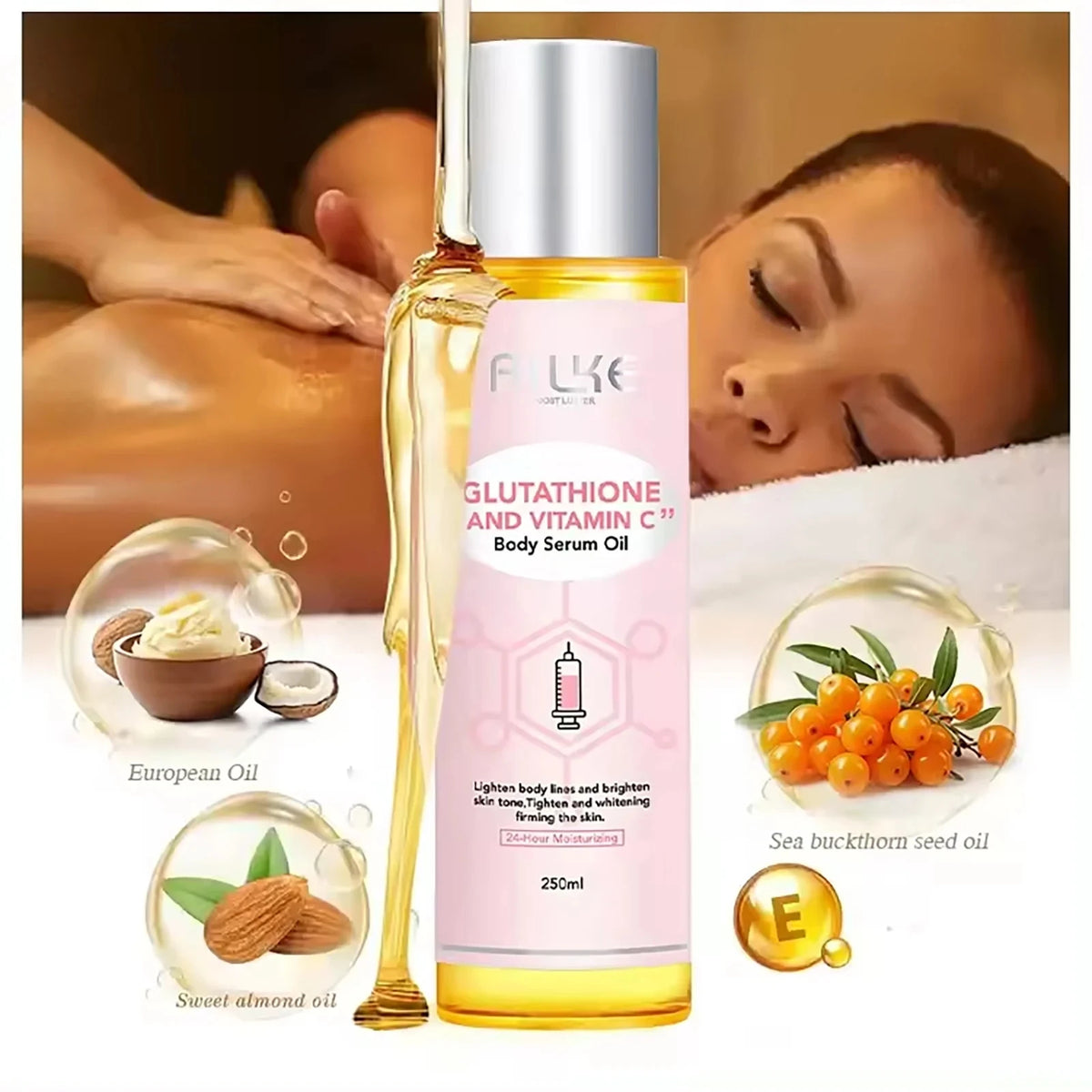 AILKE Vitamin C & Glutathione Brightening Skin Care Set