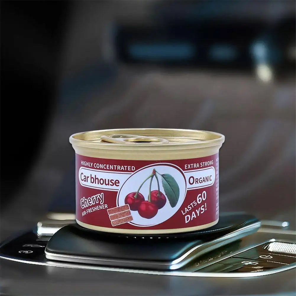 Coffee Scented Car Air Freshener - Canned Wood Block Aromatherapy