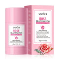 SADOER Green Tea Rose Mud Face Mask Stick Clay Facial Masks Moisturizing Remove Blackhead Anti-aging Facial Cleansing Mud Masks