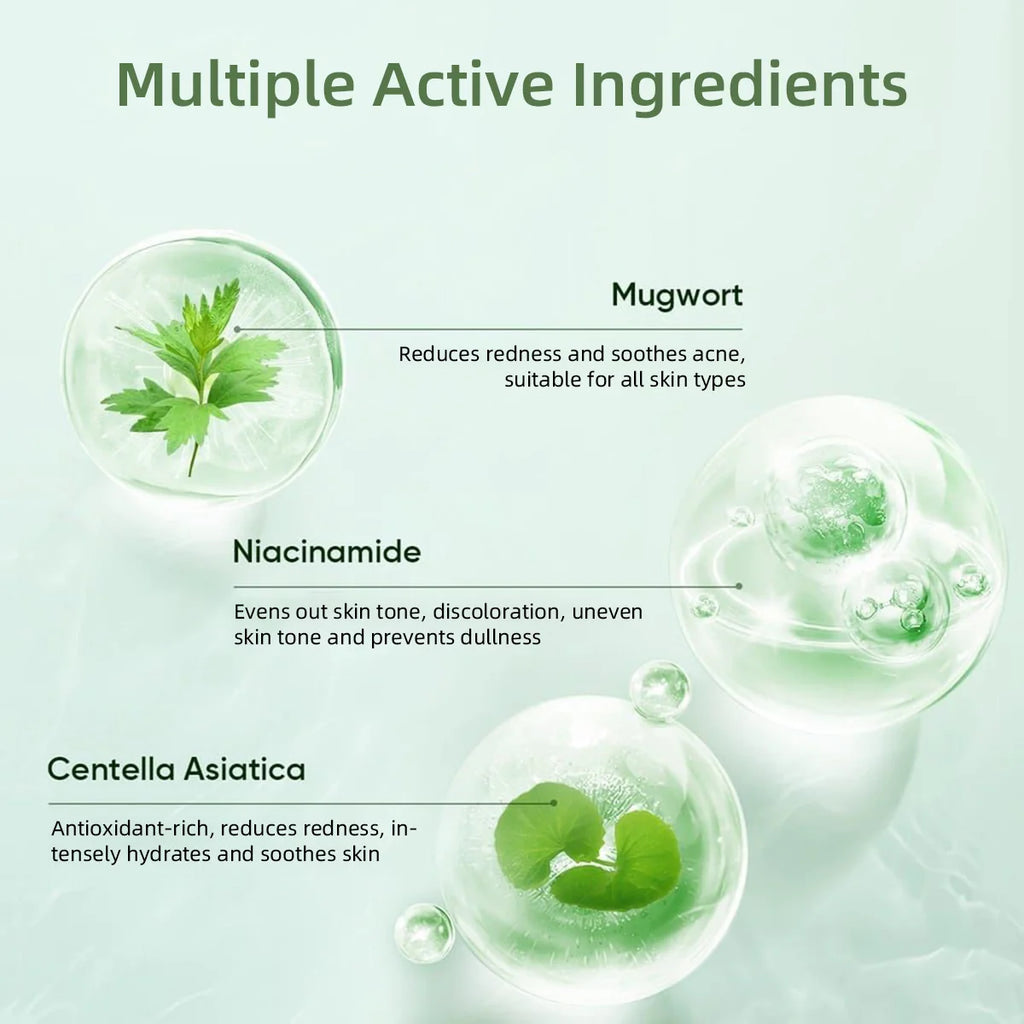 Alaska Volcano Mask Mugwort Cleansing Mask Stick Shrink Pores Acne Deep Blackhead Remover Facial Cleansing Moisturizing Mask 40g