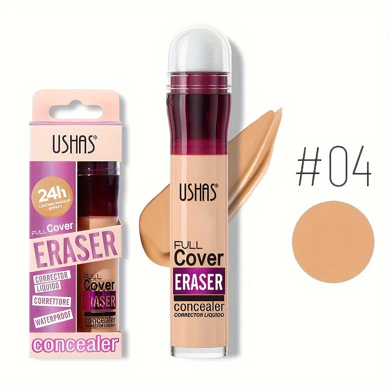 New Sponge Head Concealer For Dark Circles Freckles Acne Pigmentation And Blemishes Long Lasting Moisturizing Liquid Foundation