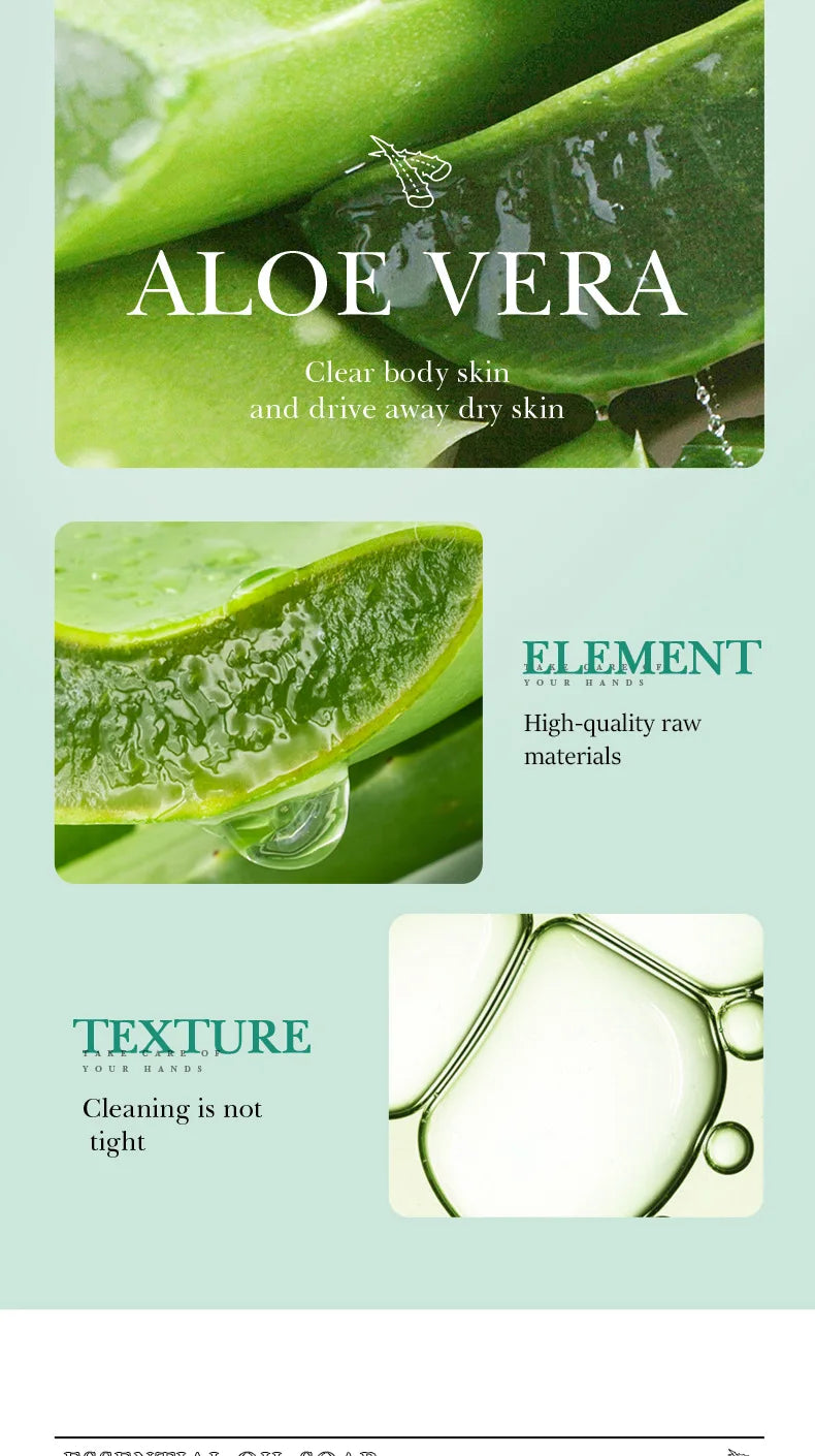 Aloe Vera Facial Soap - Handmade Essential Oil Cleanser 100g