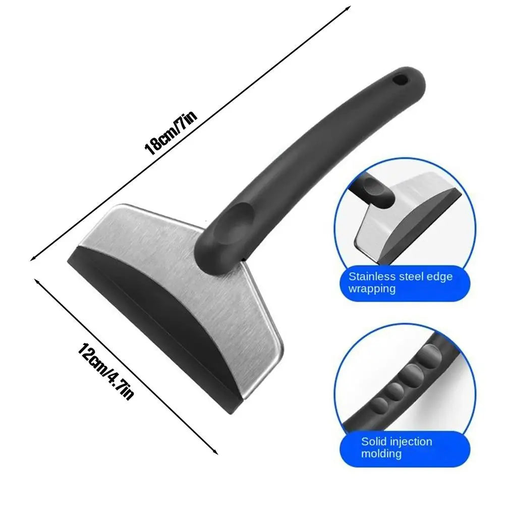 2Pcs Multifunction Car Snow Shovel Winter Windshield Defrosting Ice Scraper Tool Glass Snow Removal Tools Auto Accessories