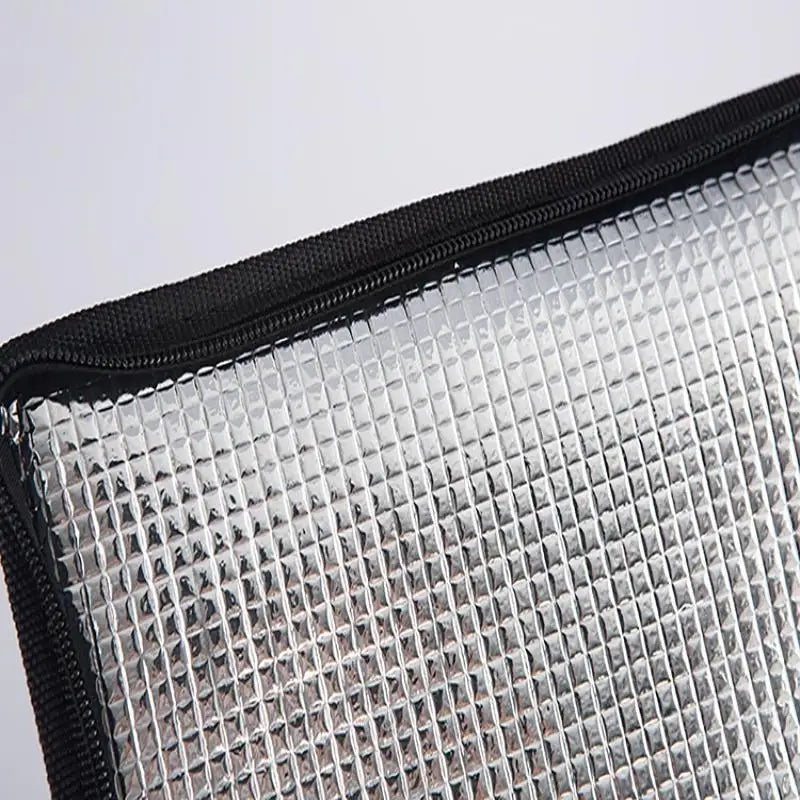 70L Insulated Thermal Cooler Bag Insulation To Keep Cold Large Capacity Portable Lunch Bag Zip Picnic Camping Tin Foil Food Bag