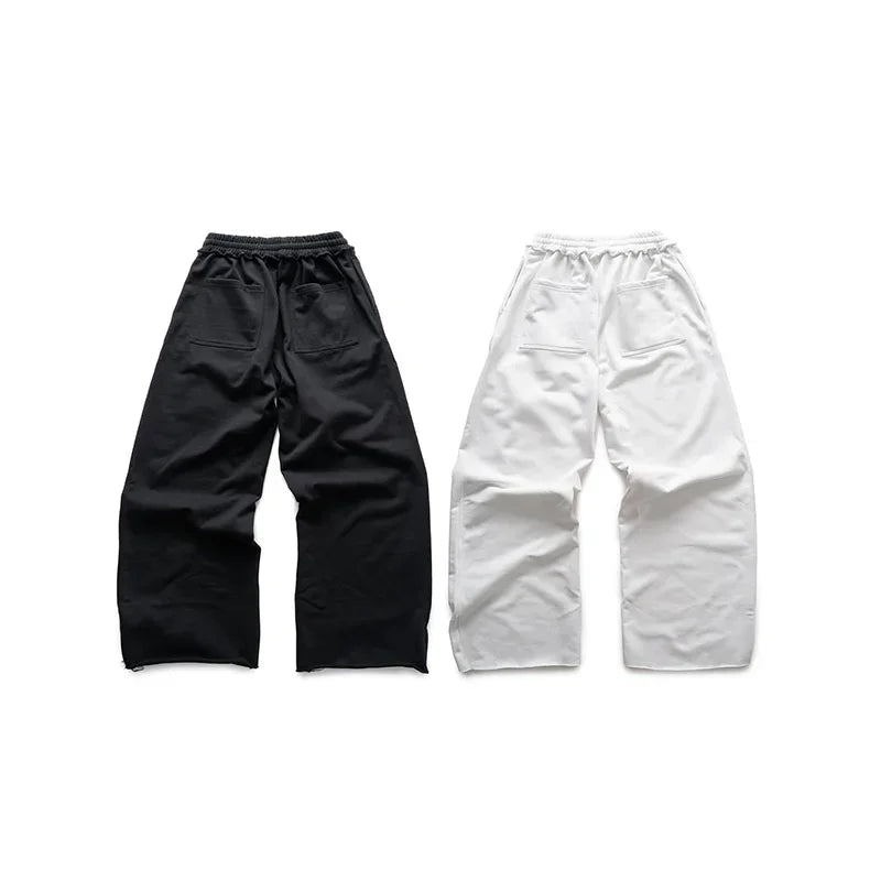 Y2K American Hip-Hop Letter Printed Streetwear Men And Women'S Personalized Retro Jogger Loose Wide-Leg Oversize Casual Pants