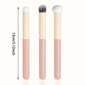 3Pcs Soft Mushroom Sponge Head Makeup Brushes,Concealer Brush Lipstick Lip Powder Puff ,Foundation Contour Cosmetic Tools