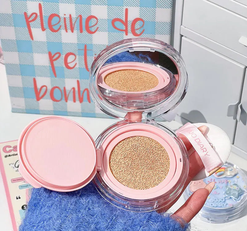 Korean Hydrating Air Cushion BB Cream Concealer Moisturizing Lasting Moisturizing No Stuck Waterproof and Sweat-proof Foundation