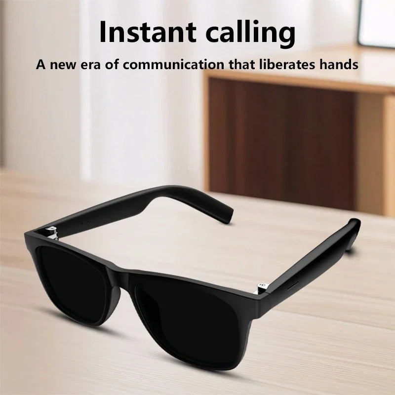 Lenovo 2026 New AI Smart Glasses Touch Control Photo Camera Recording Translator Voice Assistant Music Play Wireless Sunglasses
