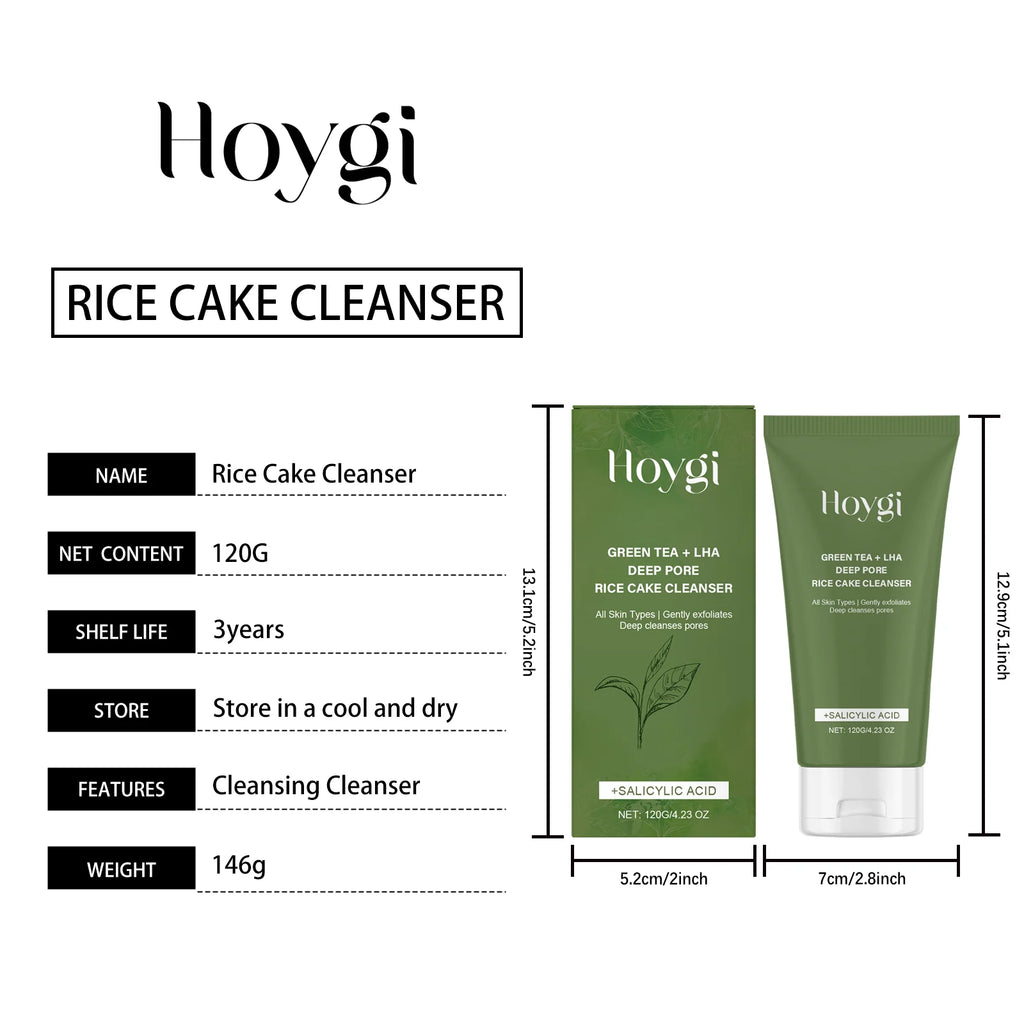 Hoygi Facial Cleanser Long Lasting Moisturizing Deep Cleansing Relieve Skin Irritation Refreshing Feeling Gentle Face Wash 120g