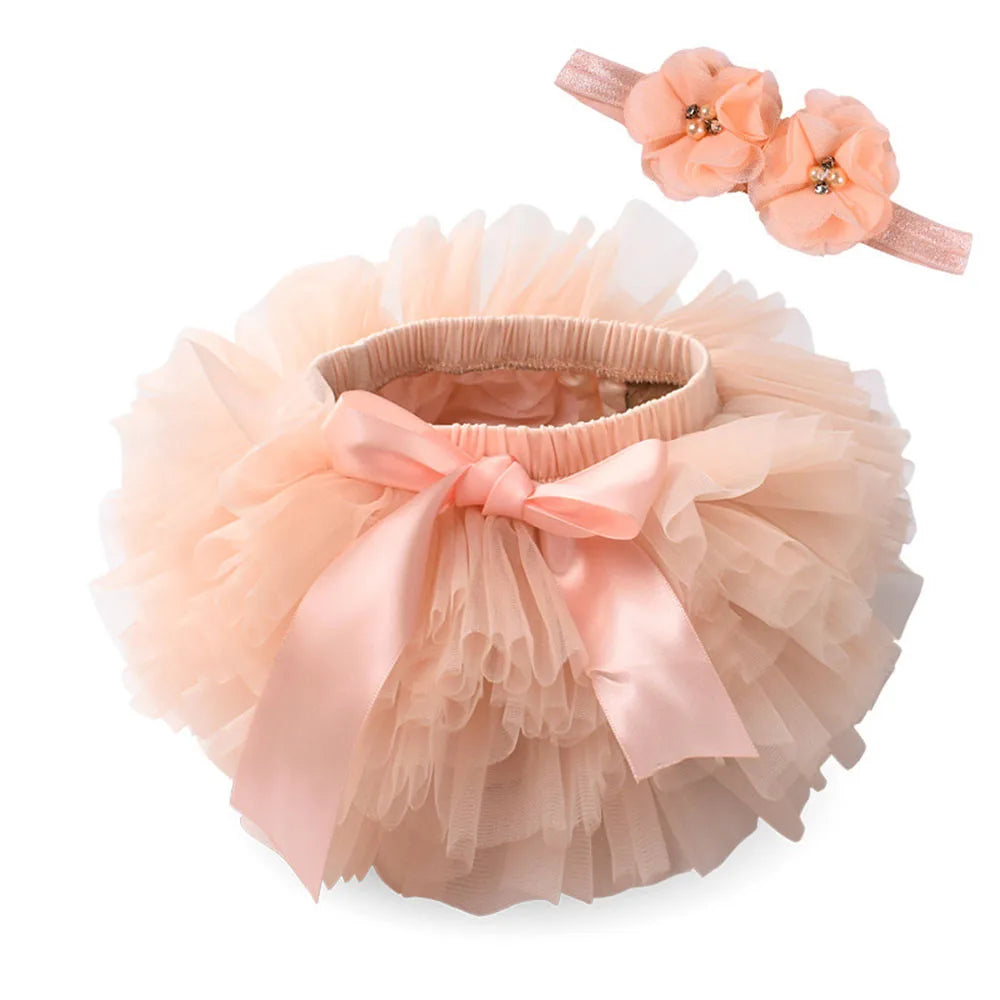 Rainbow Tulle Girls Tutu Skirt Princess Pettiskirt Baby Ballet Party Performance Clothes Newborn Photography Outfit for Kids