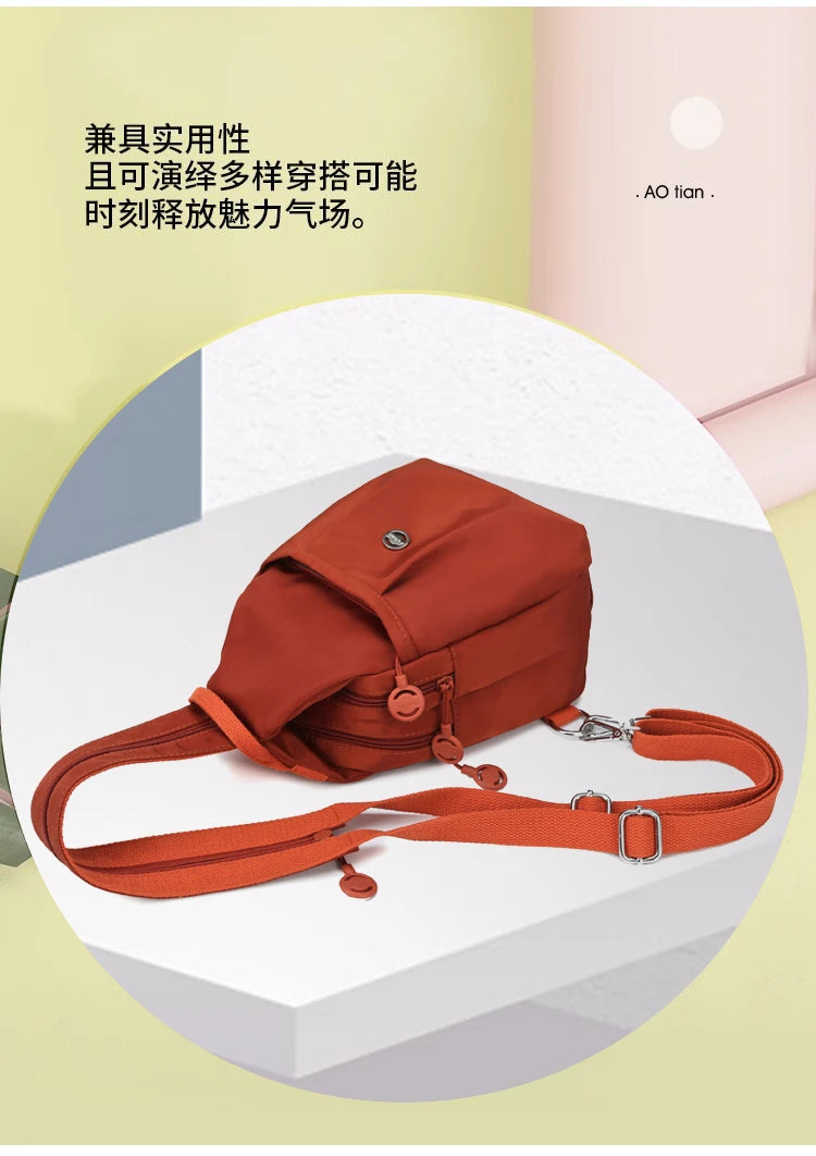Fashion Casual Women's Chest Bag High Quality Women's Backpacks Multi Functional Shoulder Bag Large Capacity Women's Handbags