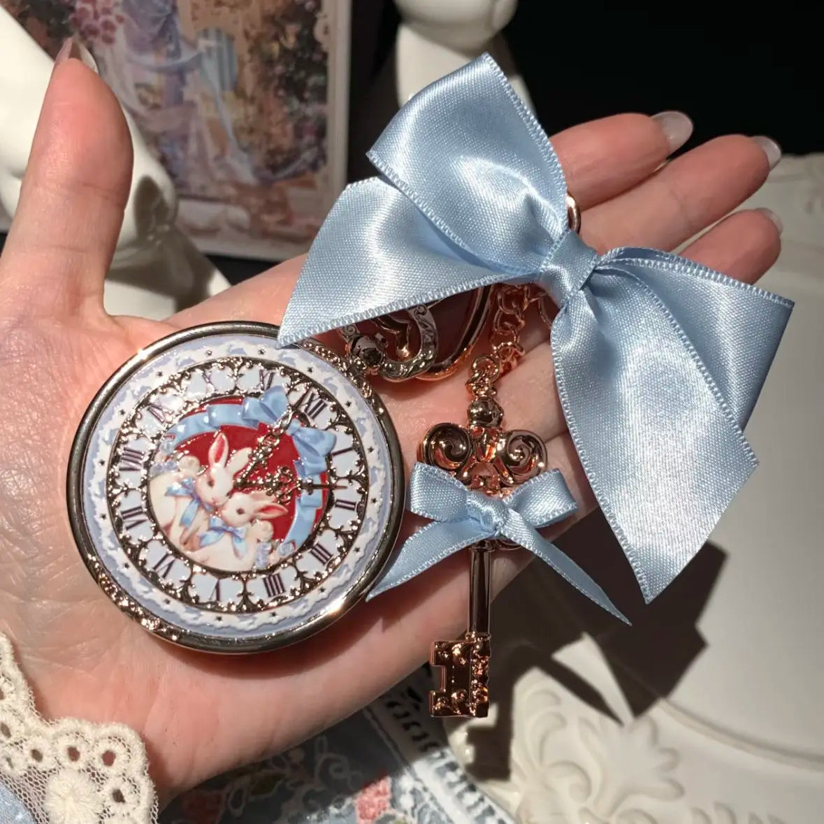 Bonnie Garden lip balm pendant keychain car bag pendant small gift