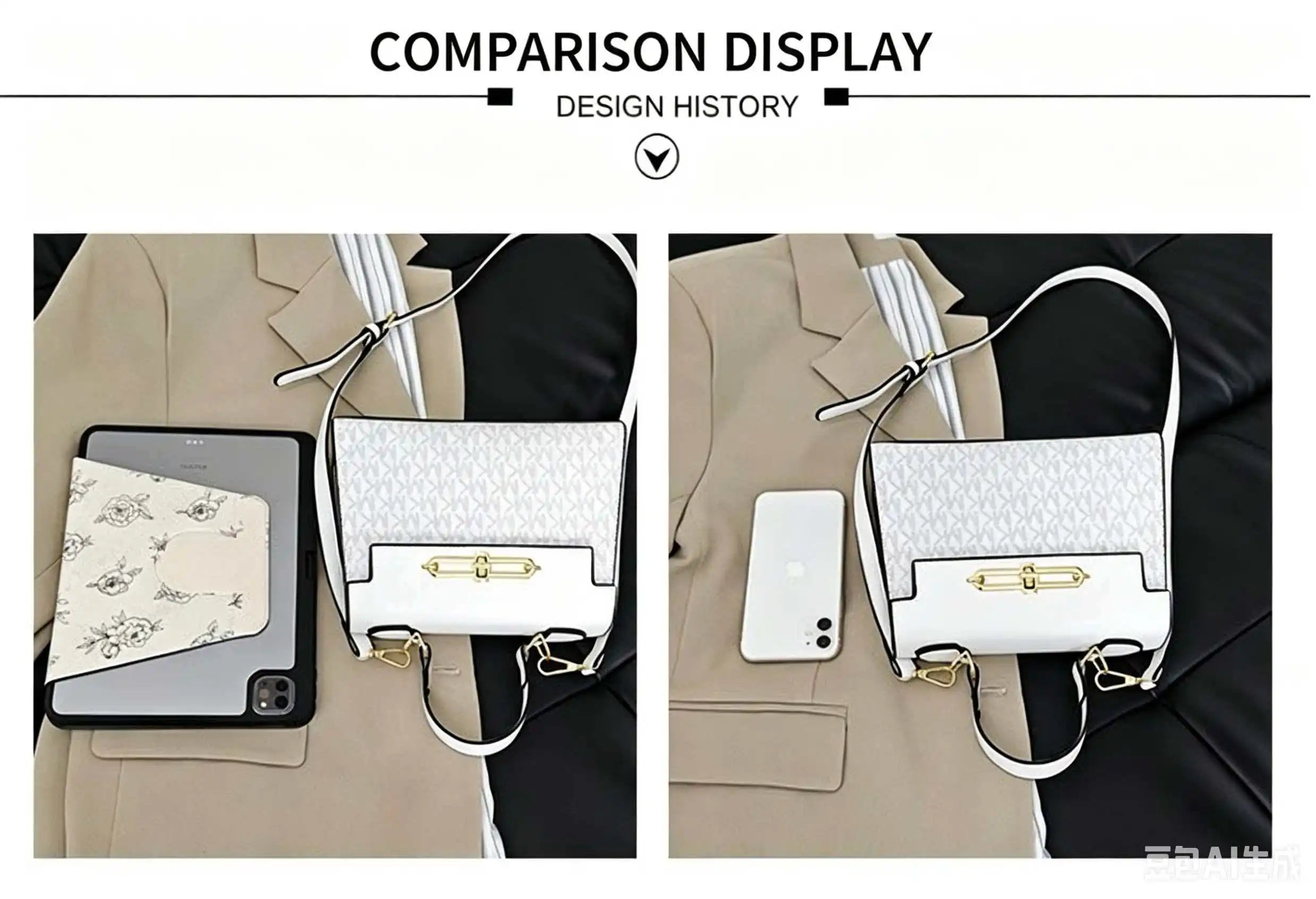 Michael Kors 2026 High-End Portable Fashion Women's Bag, Work Bag, Light Luxury Handbag