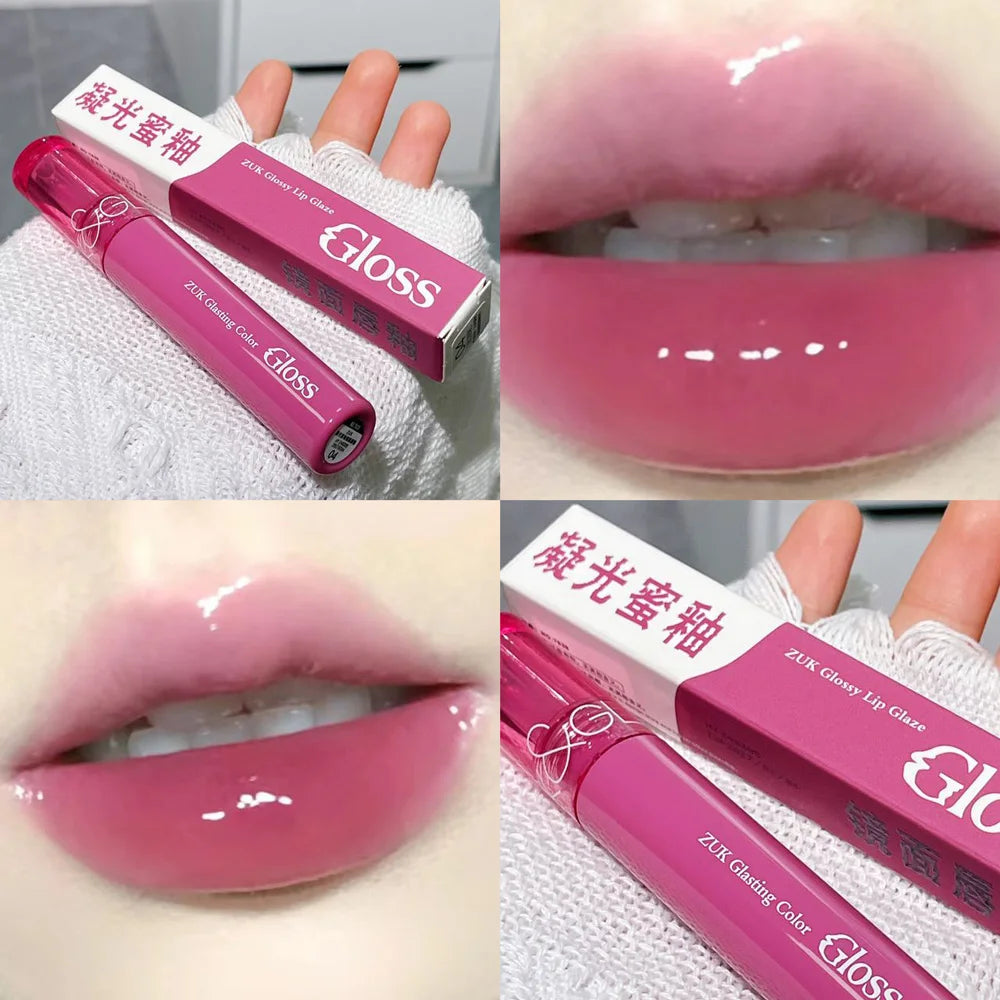 Glassy Watery Mirror Lip Gloss - Moisturizing and Hydrating 3.5g
