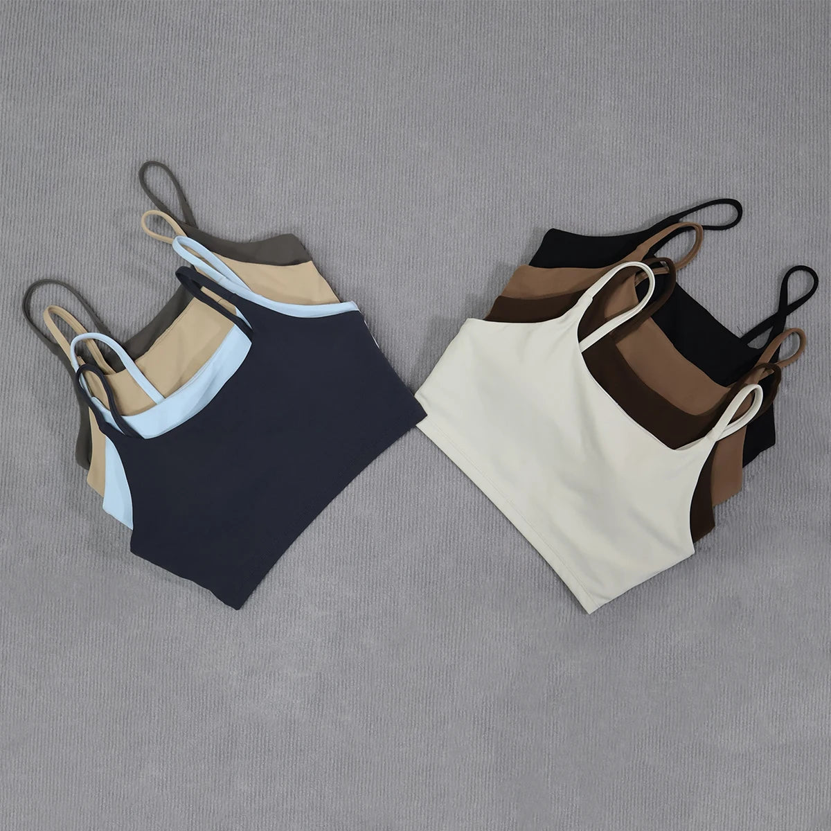Ctenkevet Women's Push-Up Gym Workout Yoga Bra Female Backless Shockproof Fitness Crop Top Sports Underwear Woman
