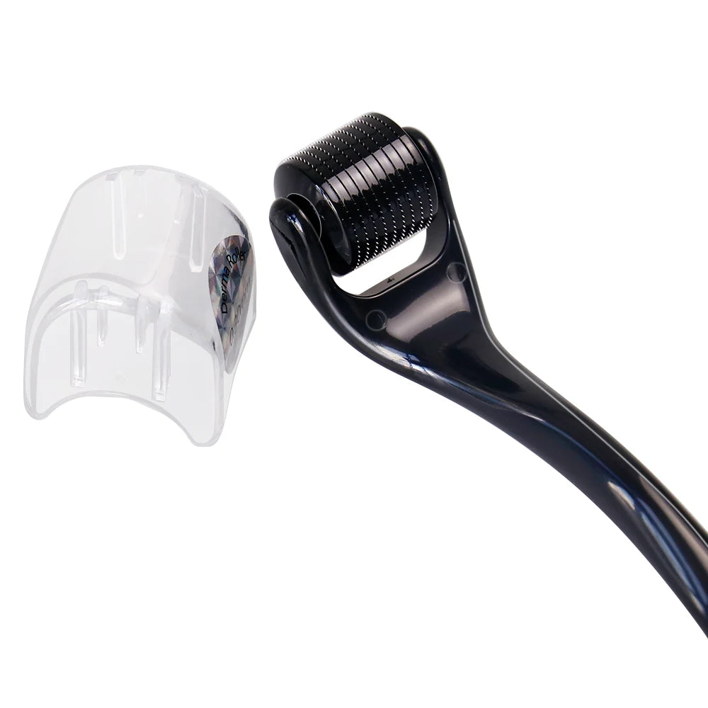 0.2/0.25/0.3mm 540 Microneedles Derma Roller for Hair Beard Grow Facial Skin Care Cosmetic Beauty Instrument for Women and Man