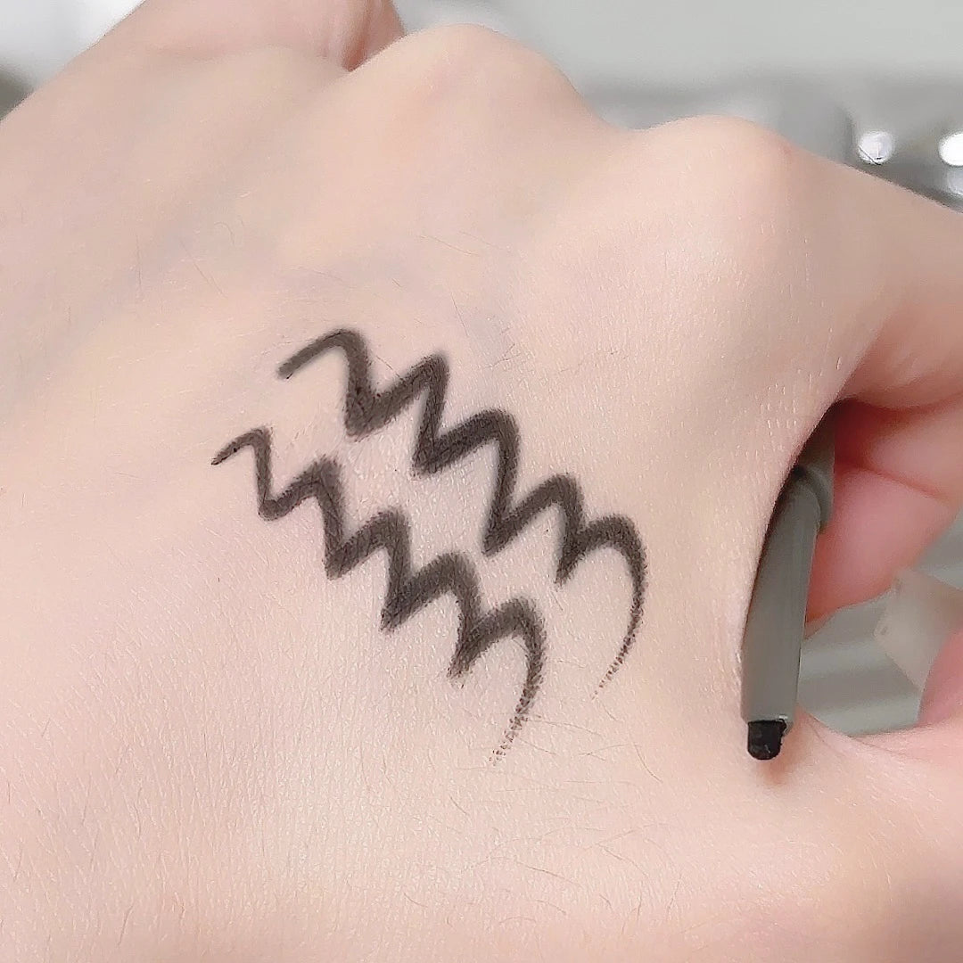 Slim Lying Silkworm Eyeliner Gel Pen Waterproof Non-smudging Eye Liner Pencil Lasting Black Brown Easy Wearing Eyeliner Gel Pen